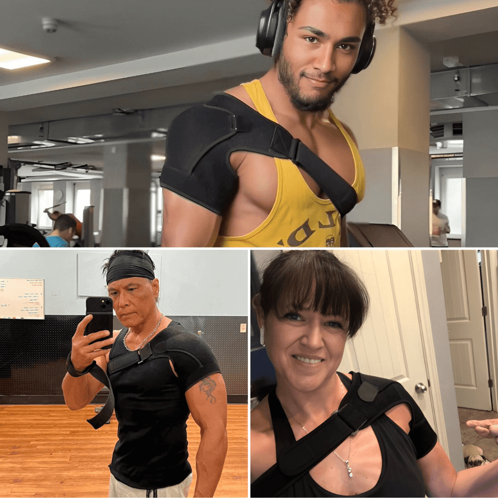 VeloStrap Shoulder Brace | Regain Pain-Free Power and Move Like You’re Years Younger | elesira