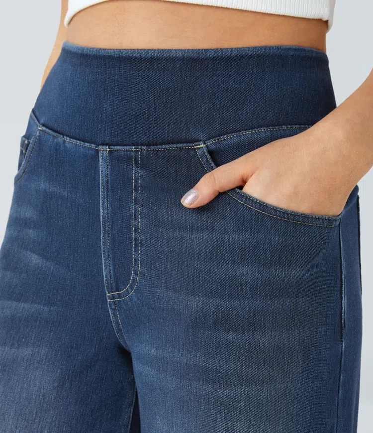 Džíny VeraFlex Ultra Stretch | Užívejte si nezastavitelné pohodlí a lichotivý střih při každém kroku | elesira