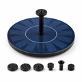 Solar-Powered Floating Fountain (6 Interchangeable Nozzles) | elesira