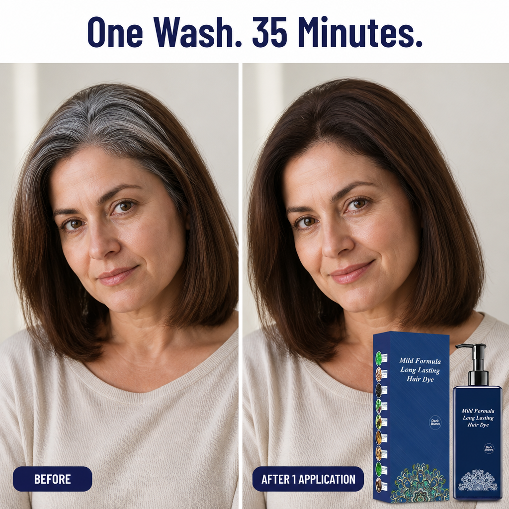 VividAura | Hide Stubborn Grays in Just One Wash Without Irritating the Scalp | elesira
