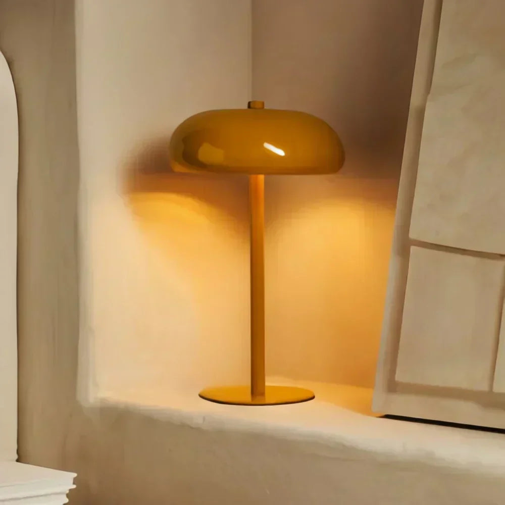 GlowNest érintőlámpa – vezeték nélküli, fényerő-szabályozható és modern | elesira