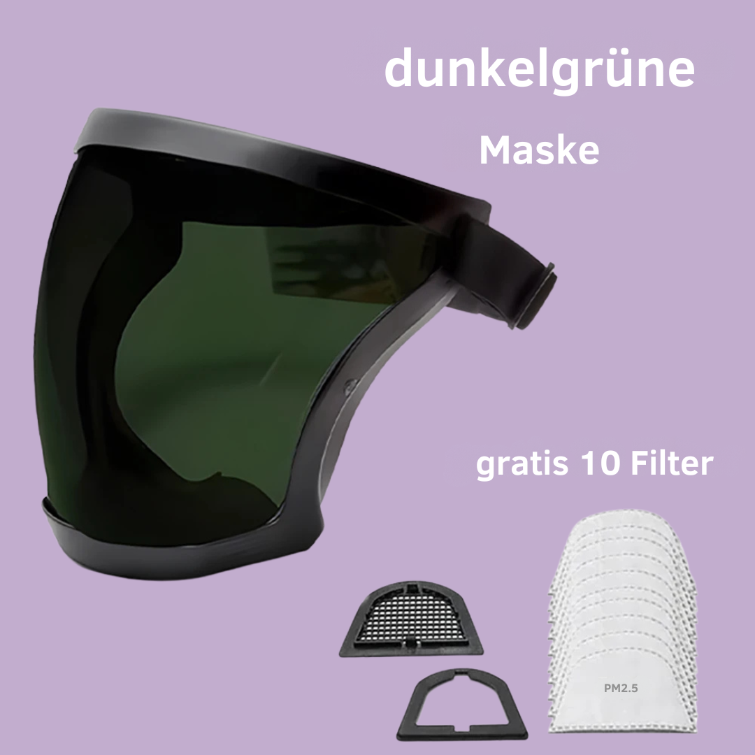 Waterproof Reusable Mask with HEPA Filter for Respiratory Protection | elesira