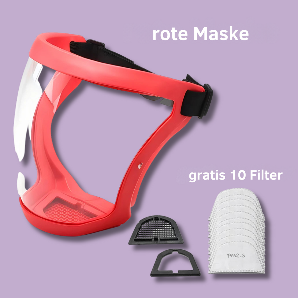Waterproof Reusable Mask with HEPA Filter for Respiratory Protection | elesira