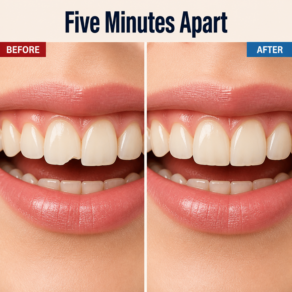 SmileSculpt | Fix Chips, Gaps & Missing Teeth in Just 5 Minutes | elesira