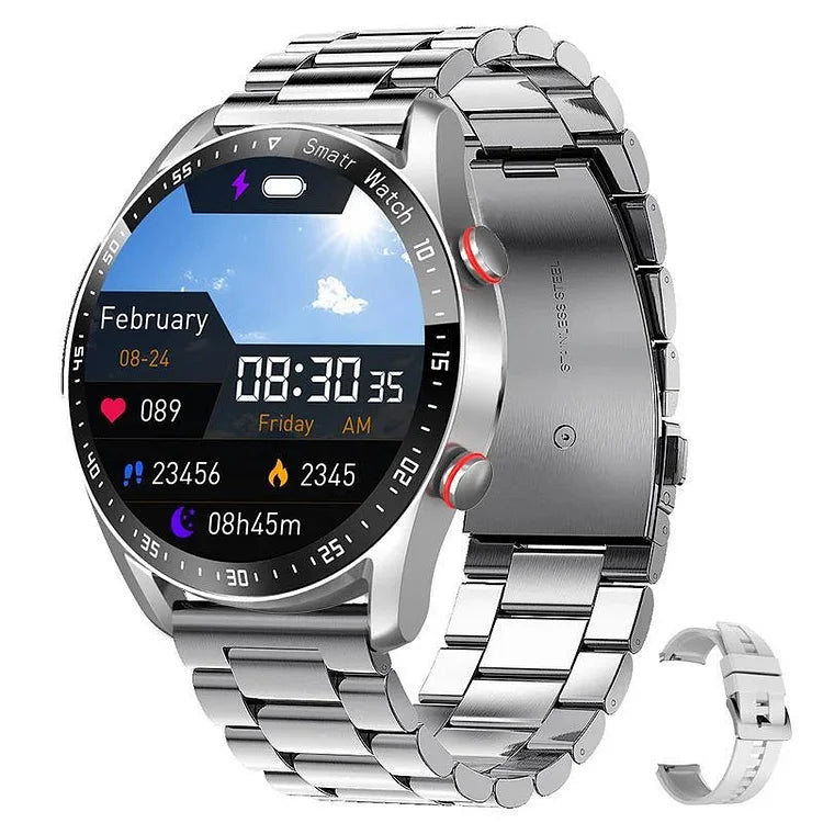 Smart Health Watch with Integrated Glucose Monitoring | elesira