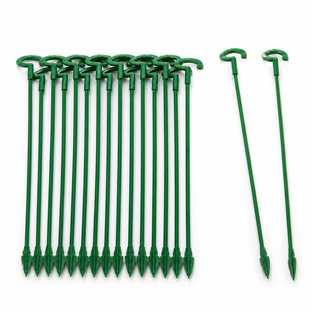 Hastes de suporte para plantas resistentes às intempéries e sem necessidade de ferramentas (pack de 20) | elesira