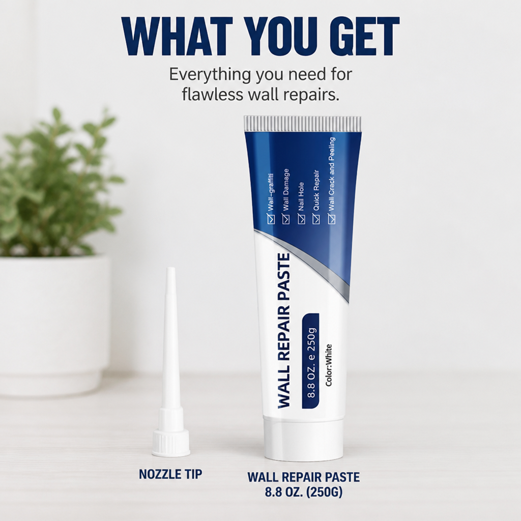 SilkFill | Bouchez chaque fissure, trou et marque de clou en quelques minutes, sans mélange | elesira