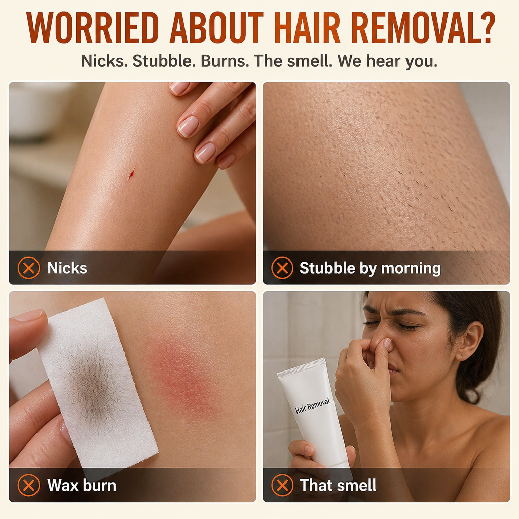 Silkifique | Melt Stubble Away in 10 Minutes Without Burns or That Drugstore Scent | elesira