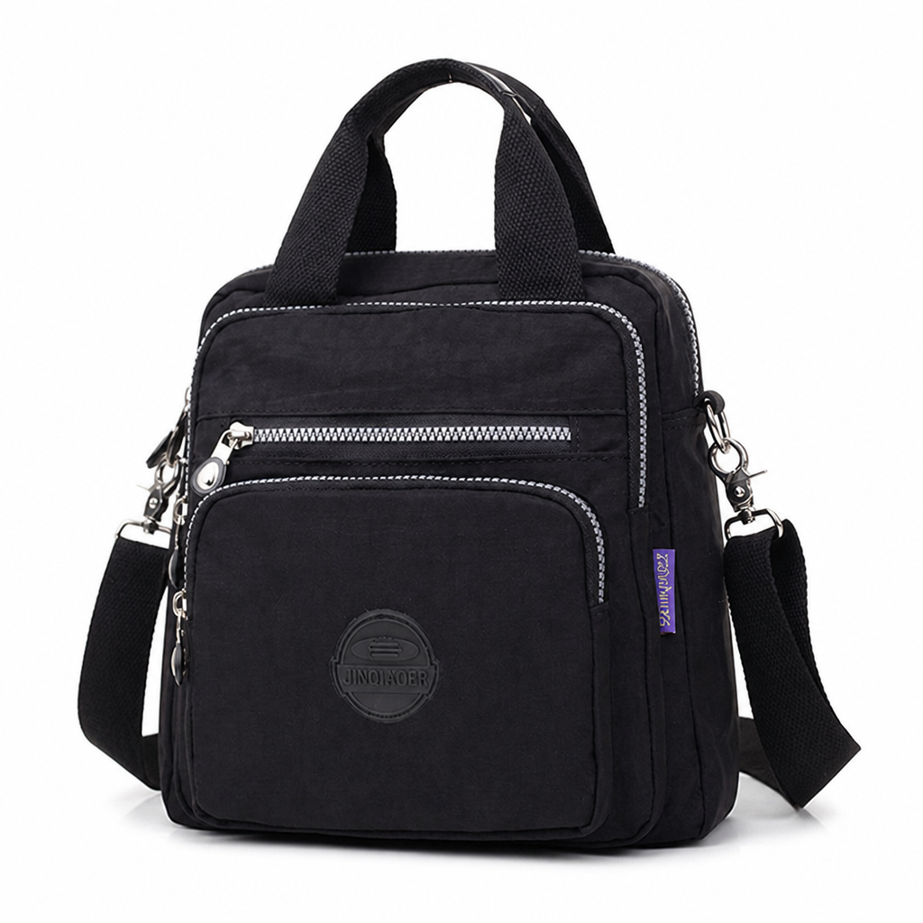 Water-Repellent Multi-Compartment Crossbody Bag | elesira