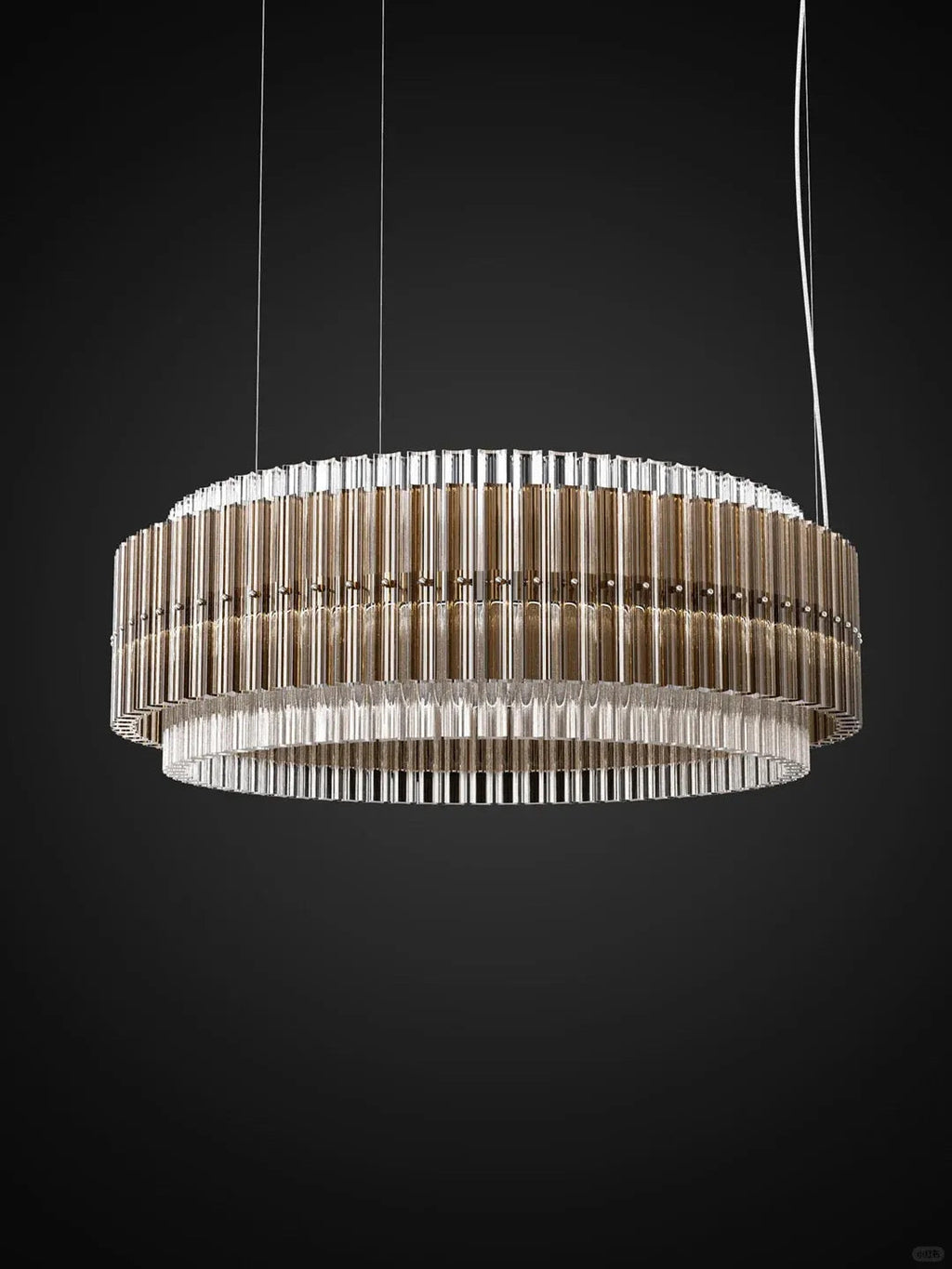 Mia-lysekrone i glass | elesira