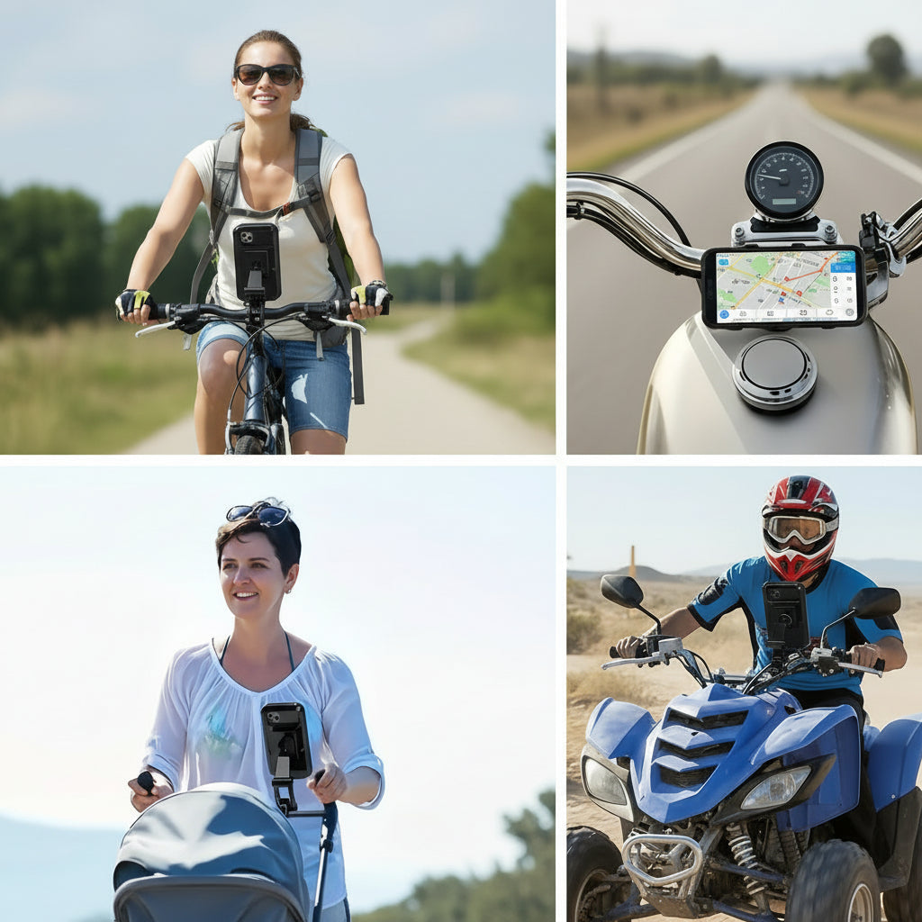 SmartGrip - Adjustable Magnetic Phone Holder for Bikes & E-Bikes | elesira