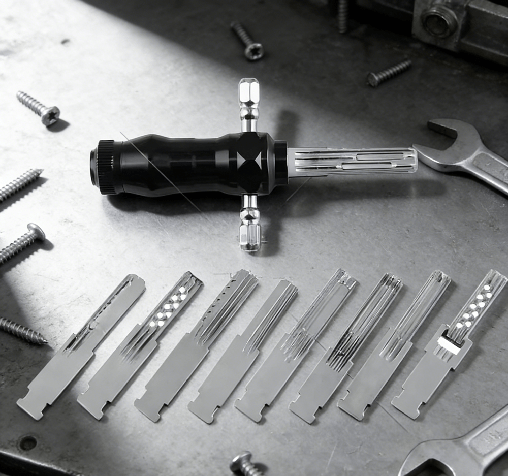 VeroLock | Domina ogni serratura tubolare con precisione fulminea e controllo senza sforzo | elesira