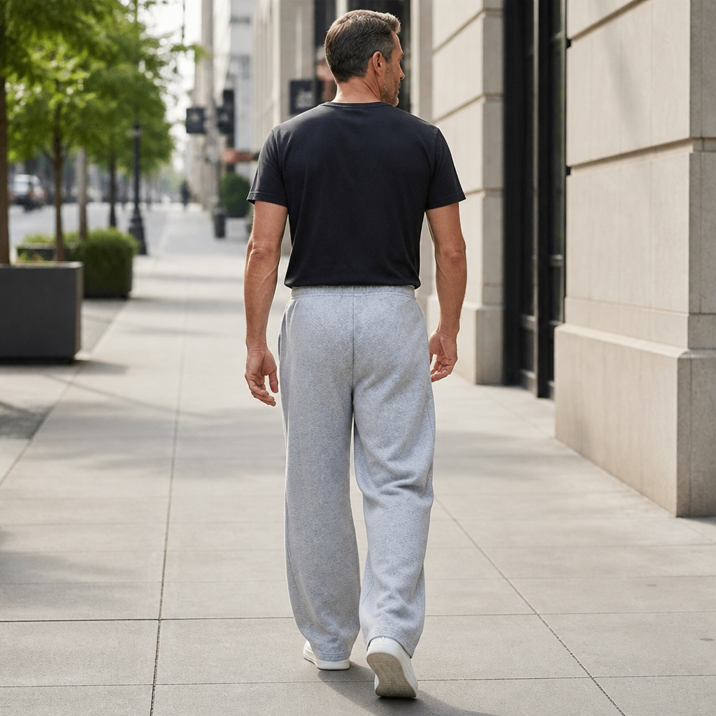 VeroStride – Loose-Fit Drawstring Lounge Pants Featuring Side Pockets | elesira