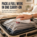 VoltPack - Compress Your Suitcase 80% Using a Pocket USB Vacuum Pump | elesira
