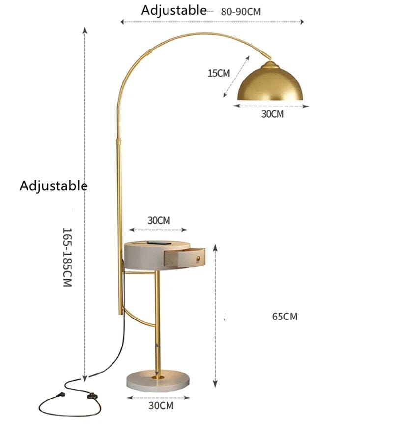 Catherine Floor Lights | elesira