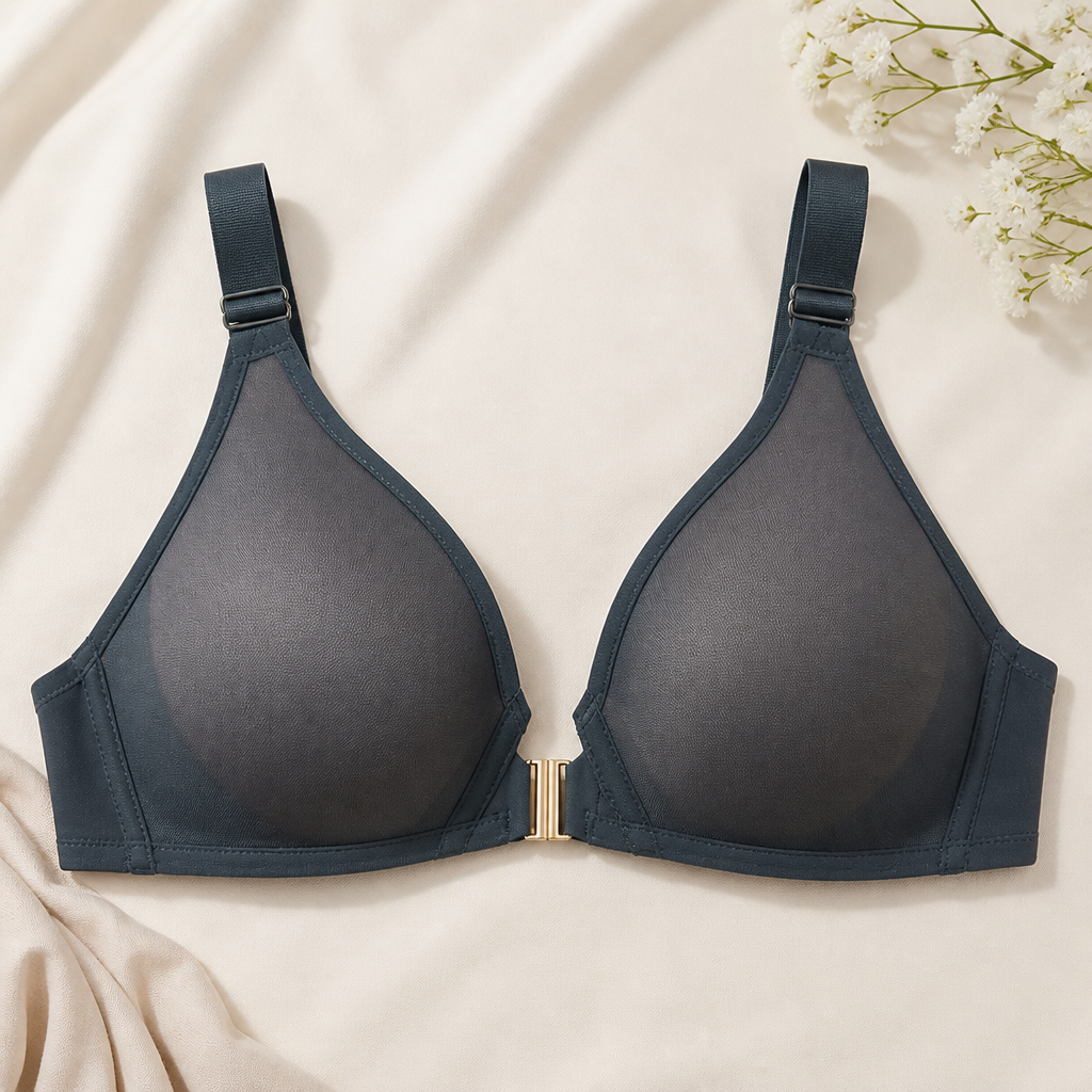SilkStride Plunge Bra - ارفعي منحنياتك وثقتك مع راحة طوال اليوم | elesira