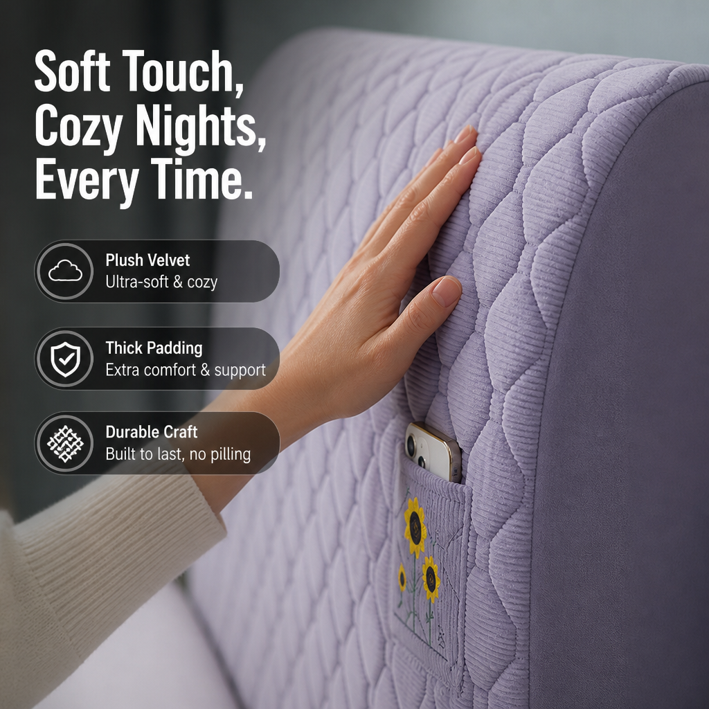 VelvetSoft | Învelește-ți tăblia patului într-o catifelare inegalabilă și un lux confortabil în fiecare noapte | elesira
