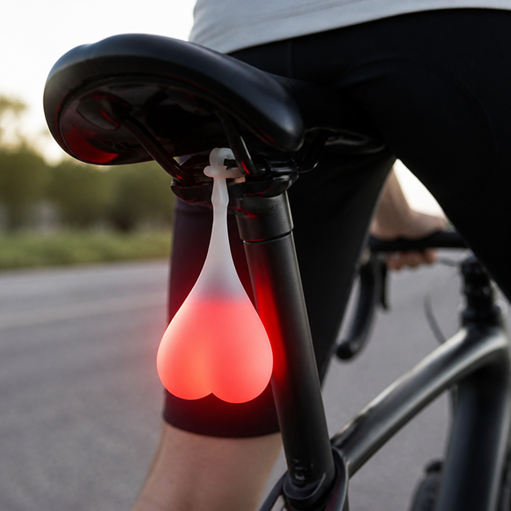 Stop spate și flexibil pentru bicicletă (lumină continuă și intermitentă) | elesira
