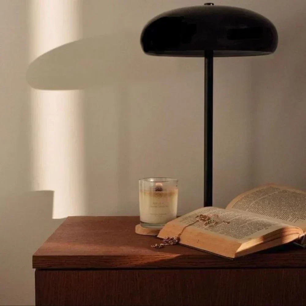 GlowNest érintőlámpa – vezeték nélküli, fényerő-szabályozható és modern | elesira