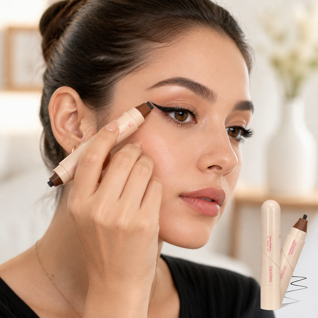 Eyeliner a penna con timbro impermeabile e anti-sbavatura | elesira