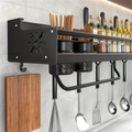 Étagère de rangement murale pour la cuisine afin d’organiser les fournitures | elesira