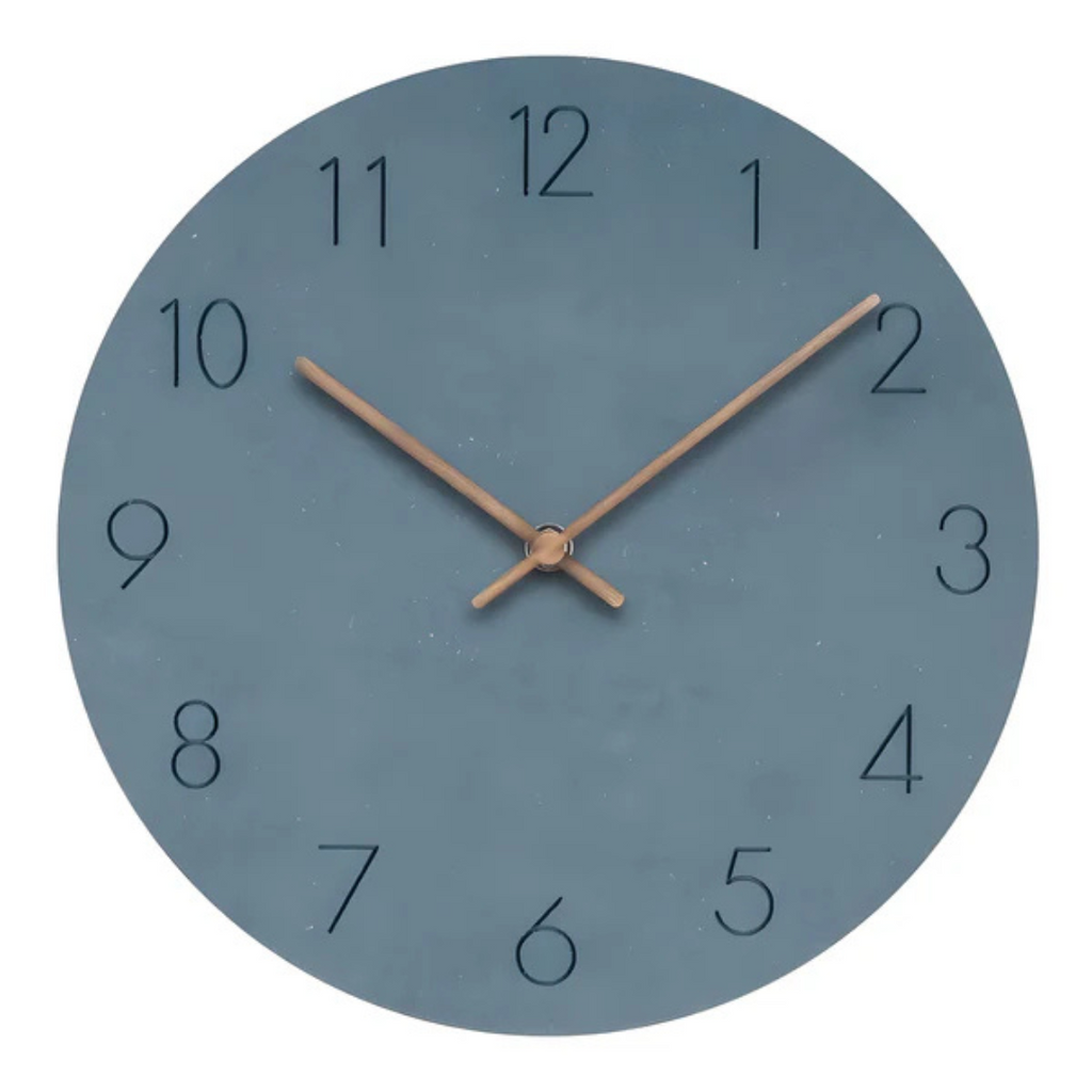 Sleek Timeless Wood Clock for Modern Spaces | elesira