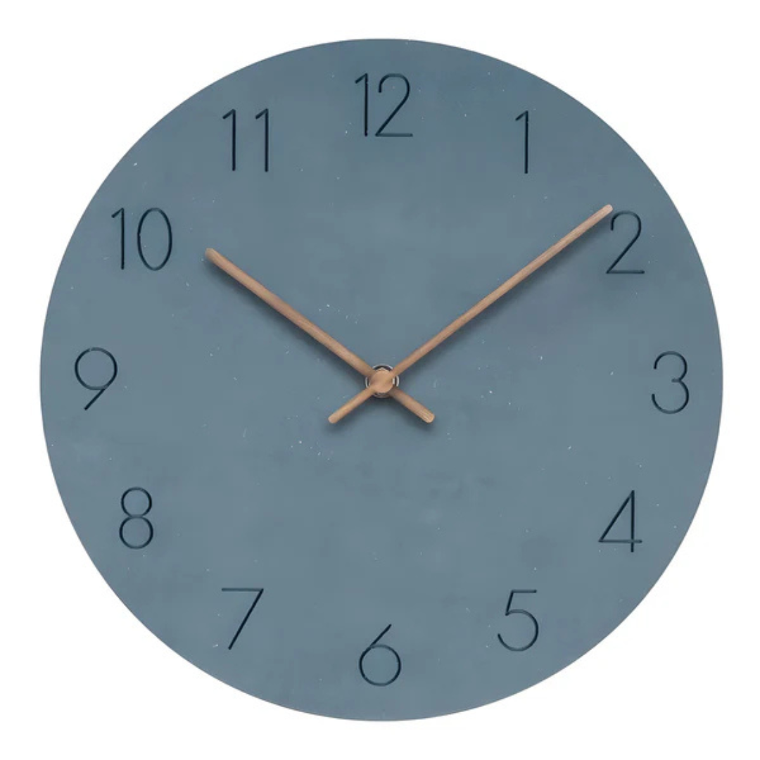 Sleek Timeless Wood Clock for Modern Spaces | elesira