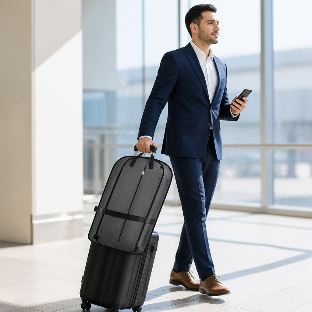 Waterproof Tear-Resistant Oxford Garment Bag | elesira