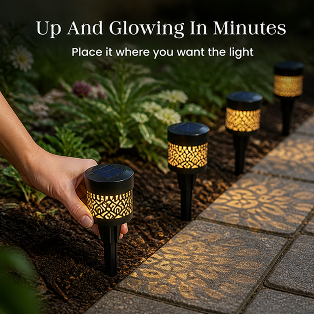 SolarAura Mandala Light | Transform Your Nights into a Spellbinding Oasis of Calm and Eco-Friendly Glow | elesira