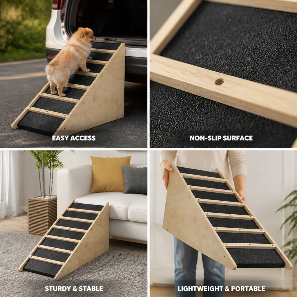 sturdy dog ramp | elesira