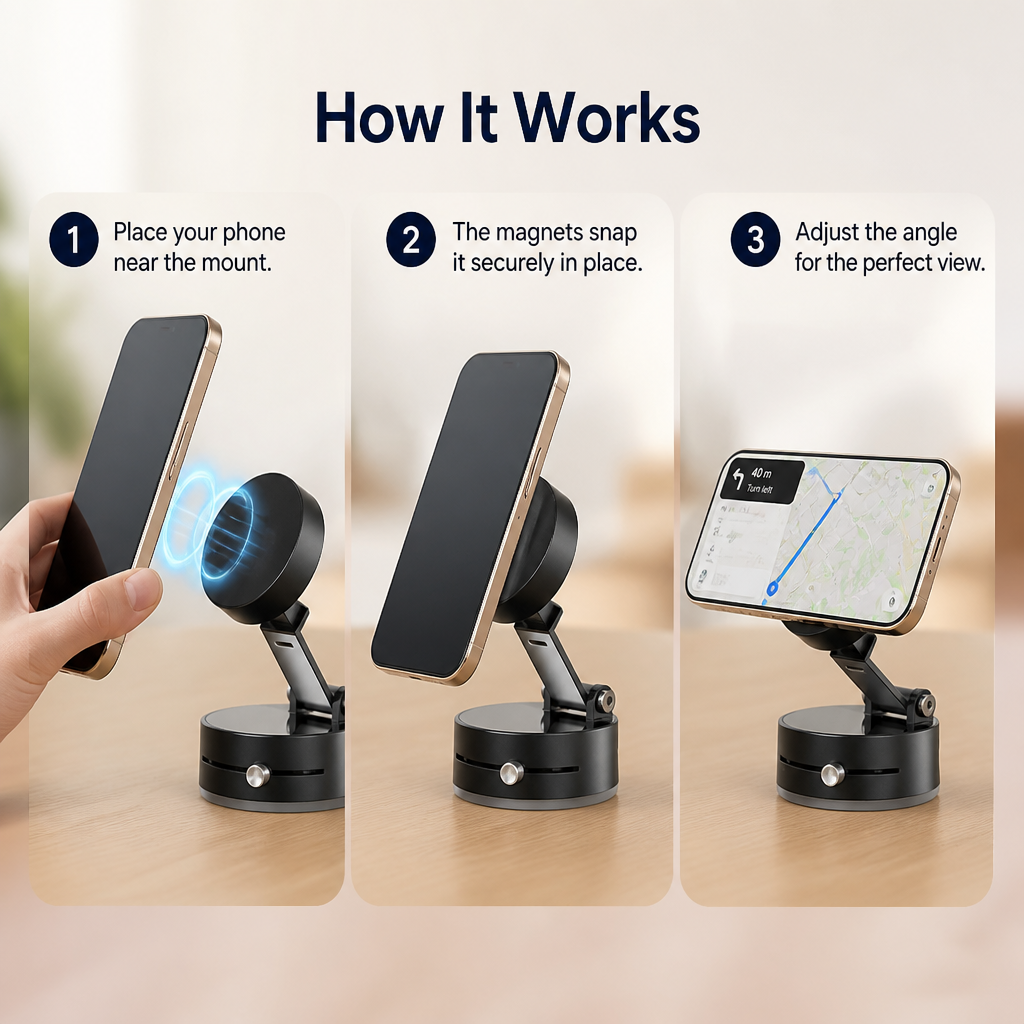 VevoMag | Lock Your Phone Instantly and Live Hands-Free with Unshakable Confidence | elesira
