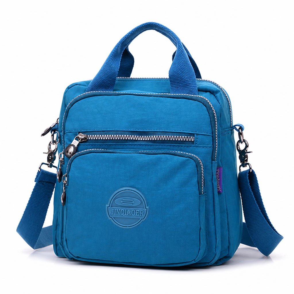 Water-Repellent Multi-Compartment Crossbody Bag | elesira
