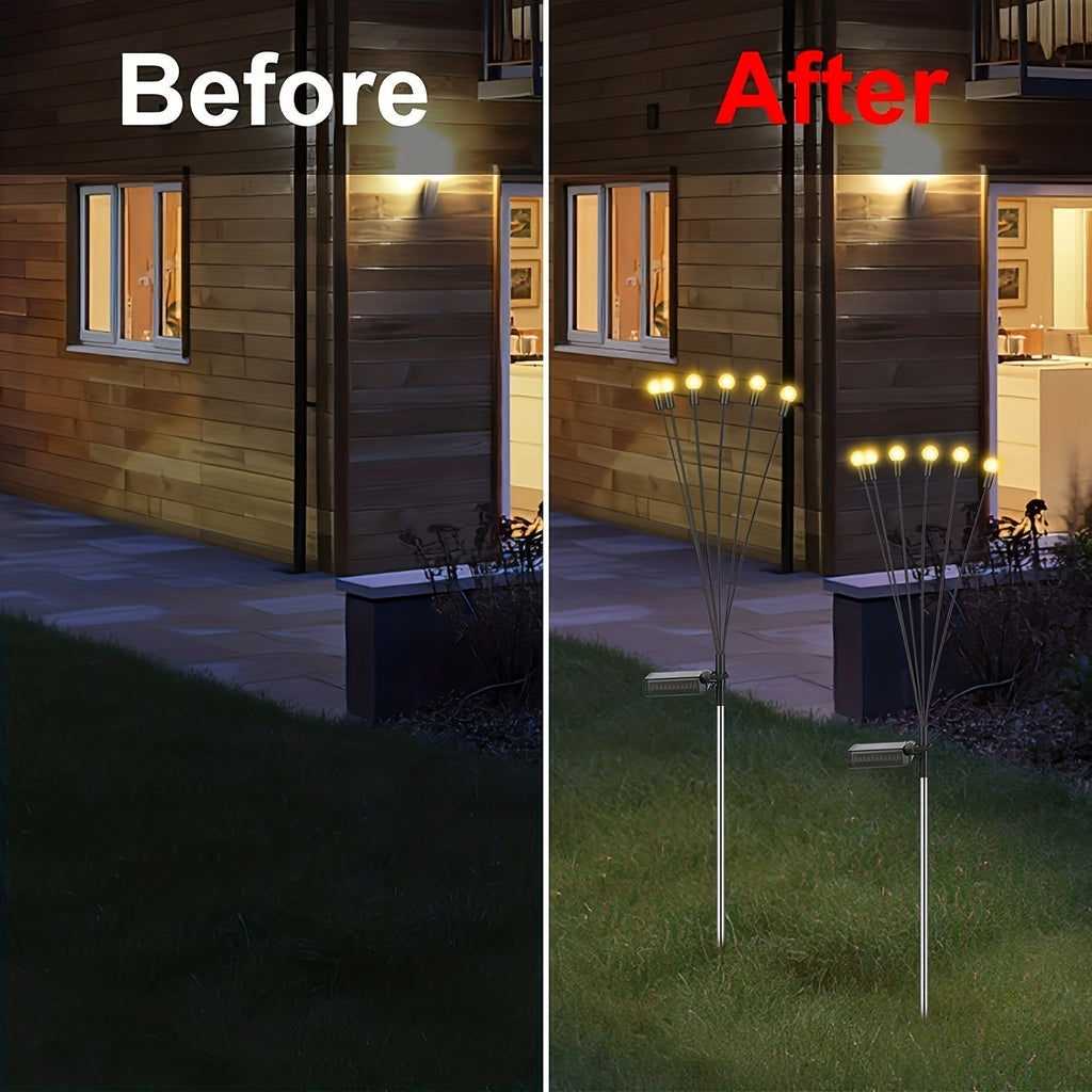 Scintilla solare - 6/8/10 luci LED decorative da esterno per giardini | elesira