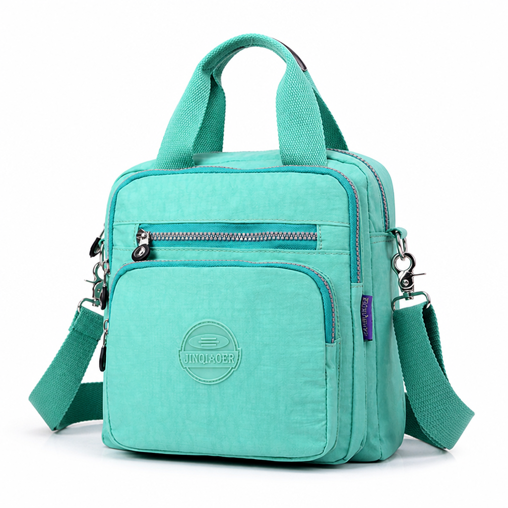 Water-Repellent Multi-Compartment Crossbody Bag | elesira