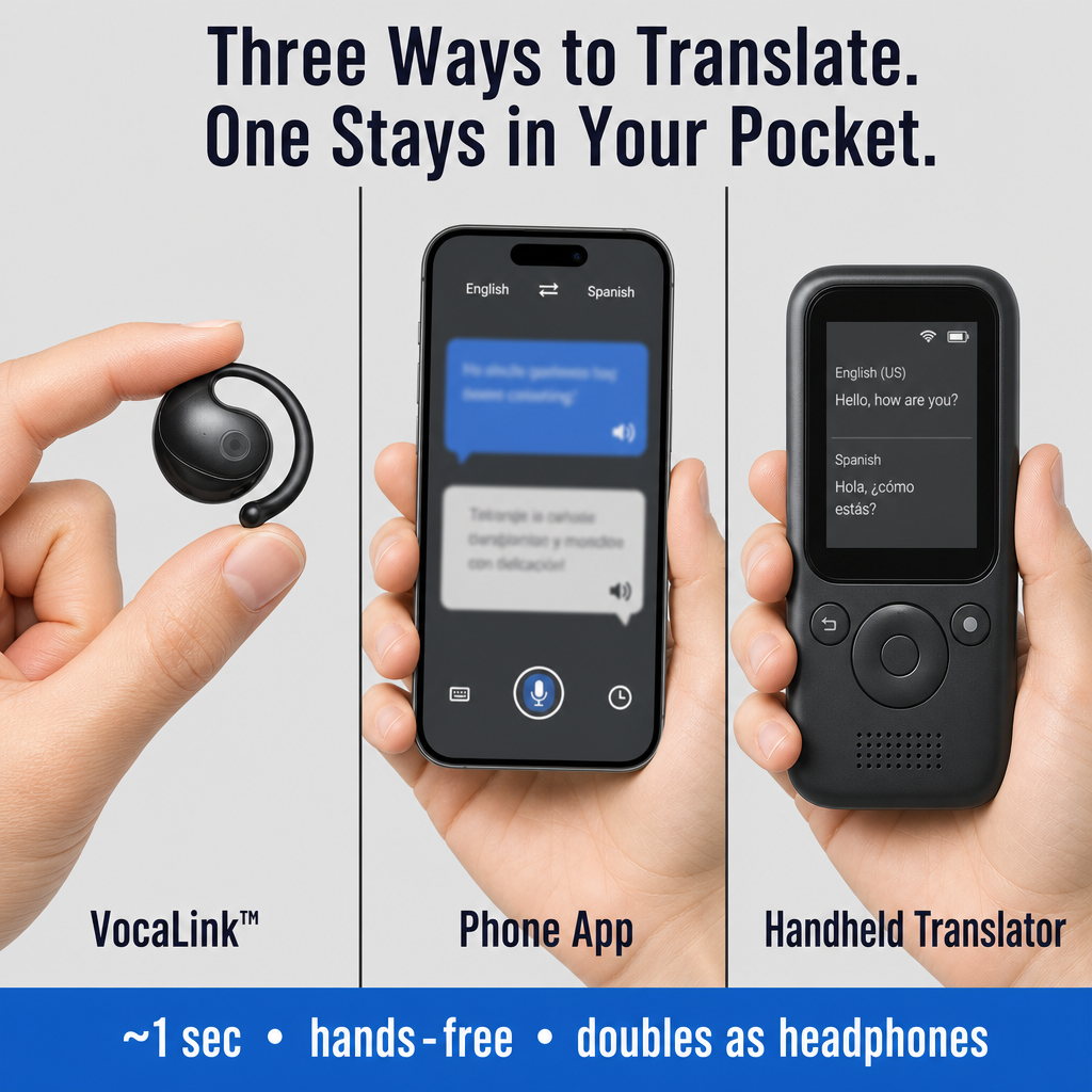 VocaLink | Parlez 75 langues sans lever le petit doigt grâce à votre téléphone | elesira