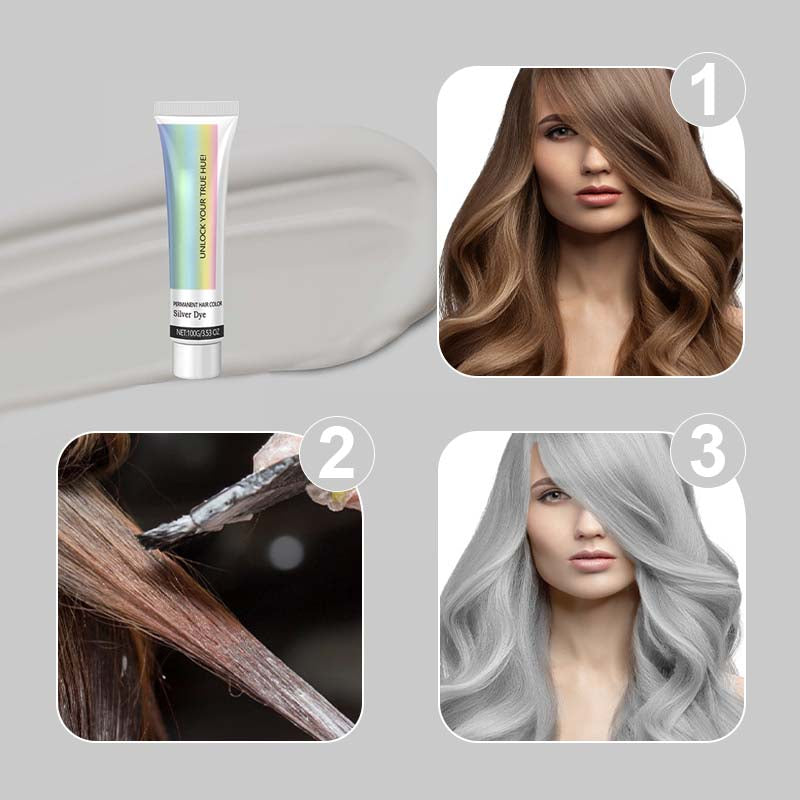 SilverMuse | Unlock Silky, Radiant Silver Hair That Shines with Confidence | elesira
