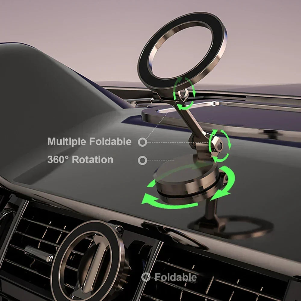 Support de téléphone magnétique polyvalent pour voiture, orientable à 360° | elesira