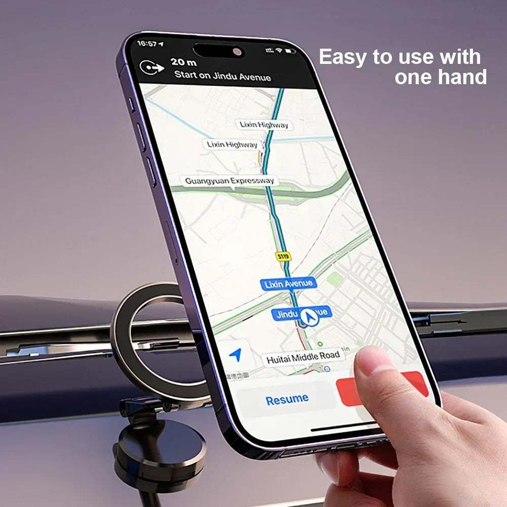 Support de téléphone magnétique polyvalent pour voiture, orientable à 360° | elesira