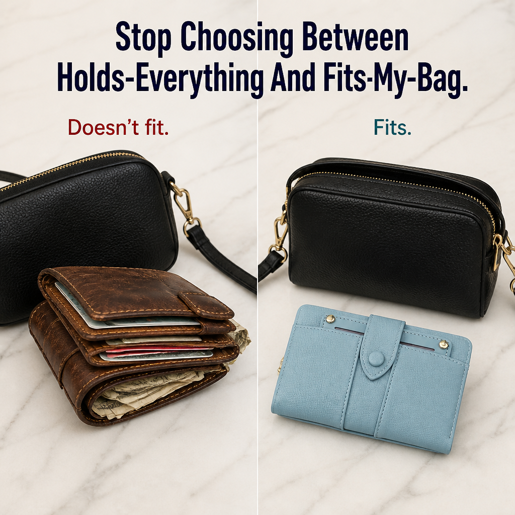VeroLuxe | Holds 15 Cards Without Adding Bulk to Your Tiniest Bag | elesira