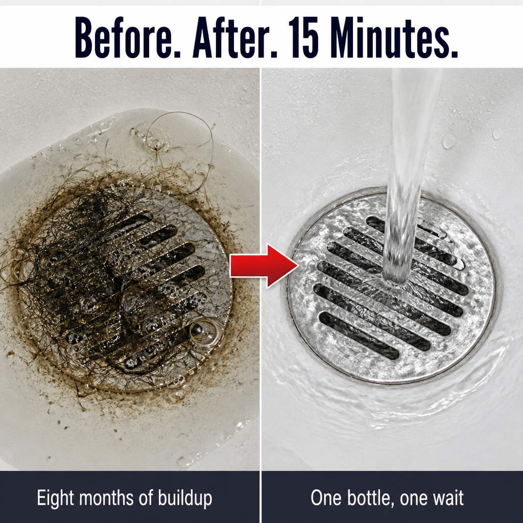VitaFlow Drain Rescue | Dissolve Tough Clogs Fast Without Damaging Your Pipes | elesira