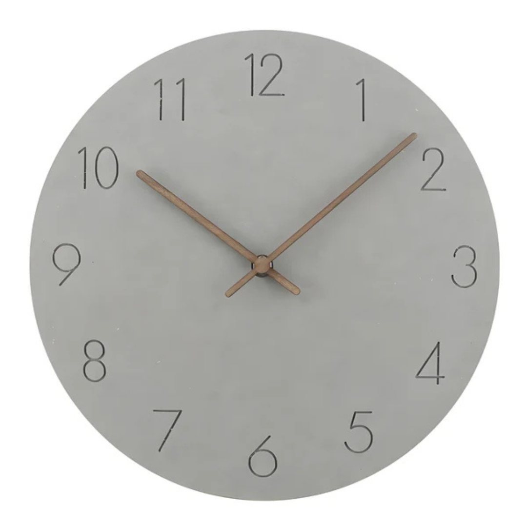 Sleek Timeless Wood Clock for Modern Spaces | elesira