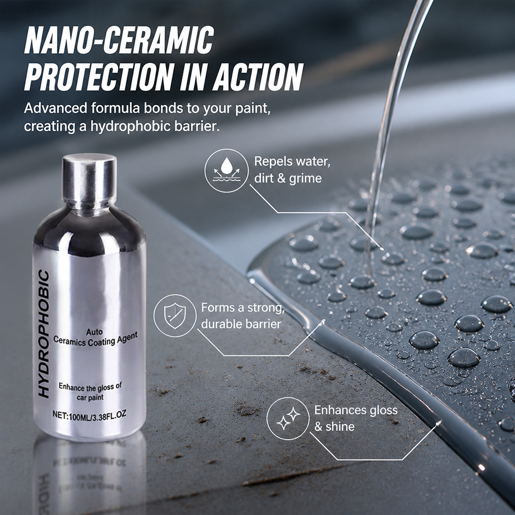 VibranceShield nano-keramische spraykit | Trek de aandacht met een spiegelachtige glans die maandenlang blijft | elesira
