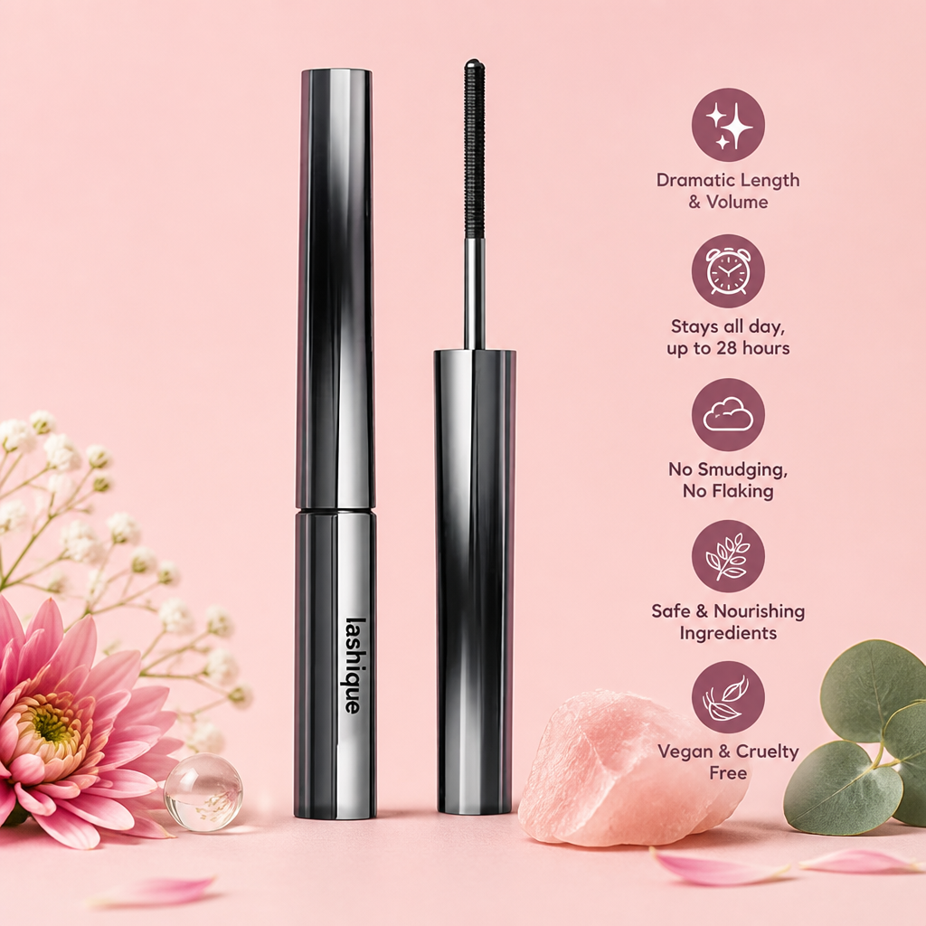 Mascara VivaLush | Libérez des cils audacieux et légers comme une plume qui captivent toute la journée | elesira