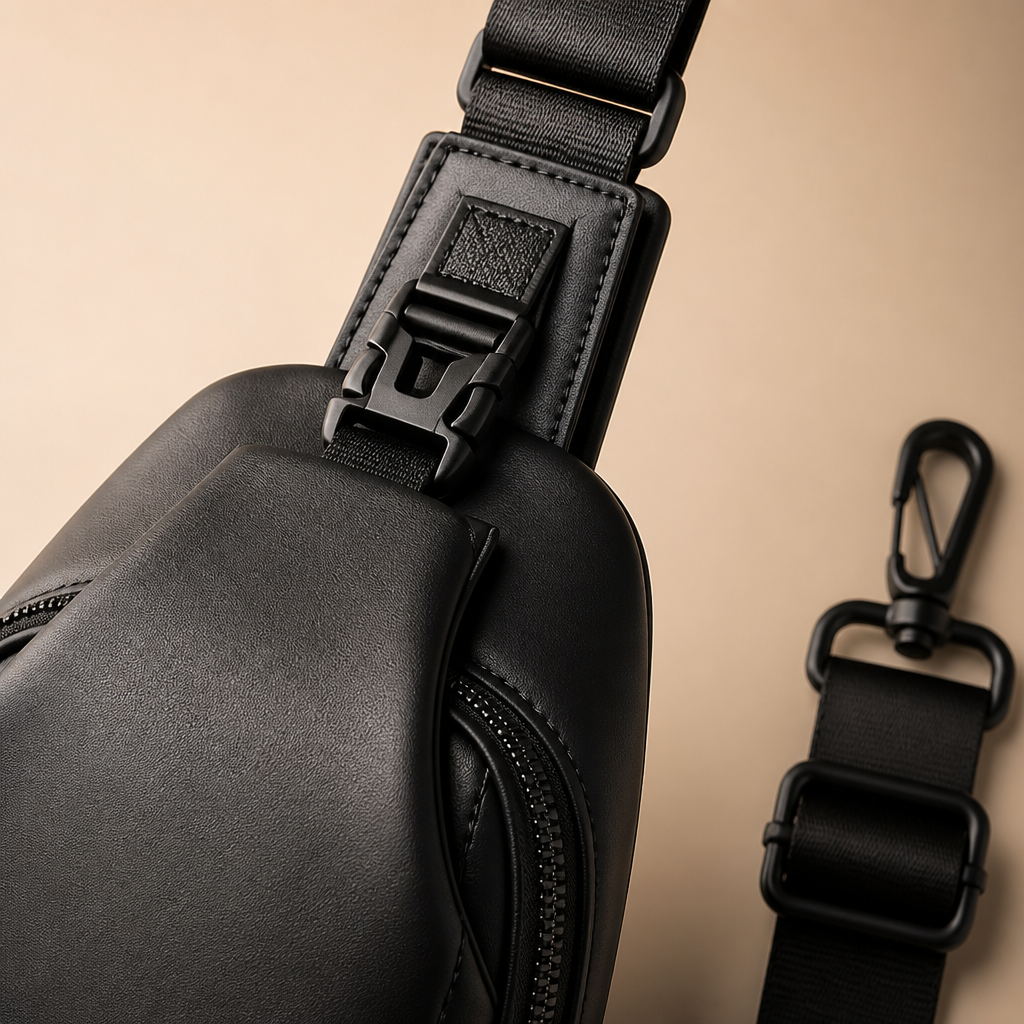 VertaShield – Voděodolná crossbody taška přes rameno s USB nabíjecím portem - elesira