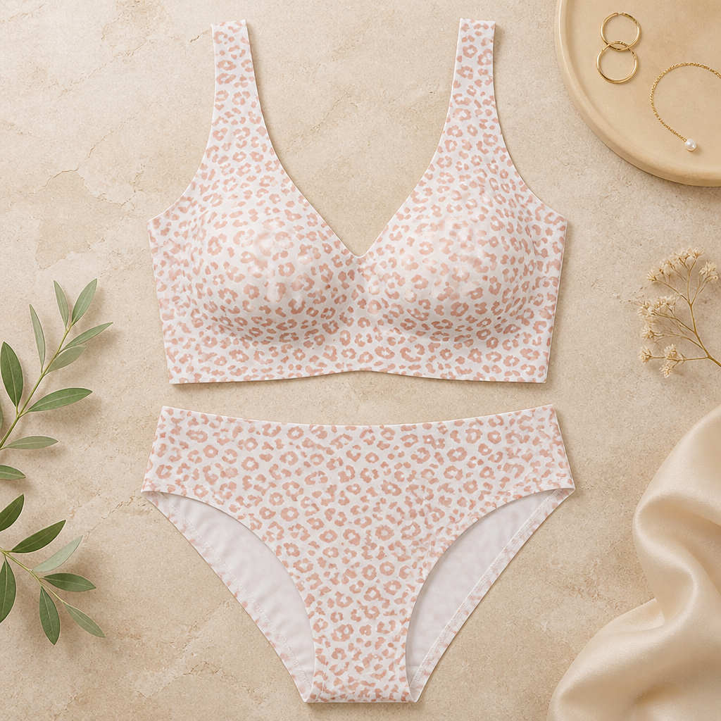 VeloraLift – Soutien-gorge confortable sans armatures, sans coutures, avec décolleté plongeant en V | elesira