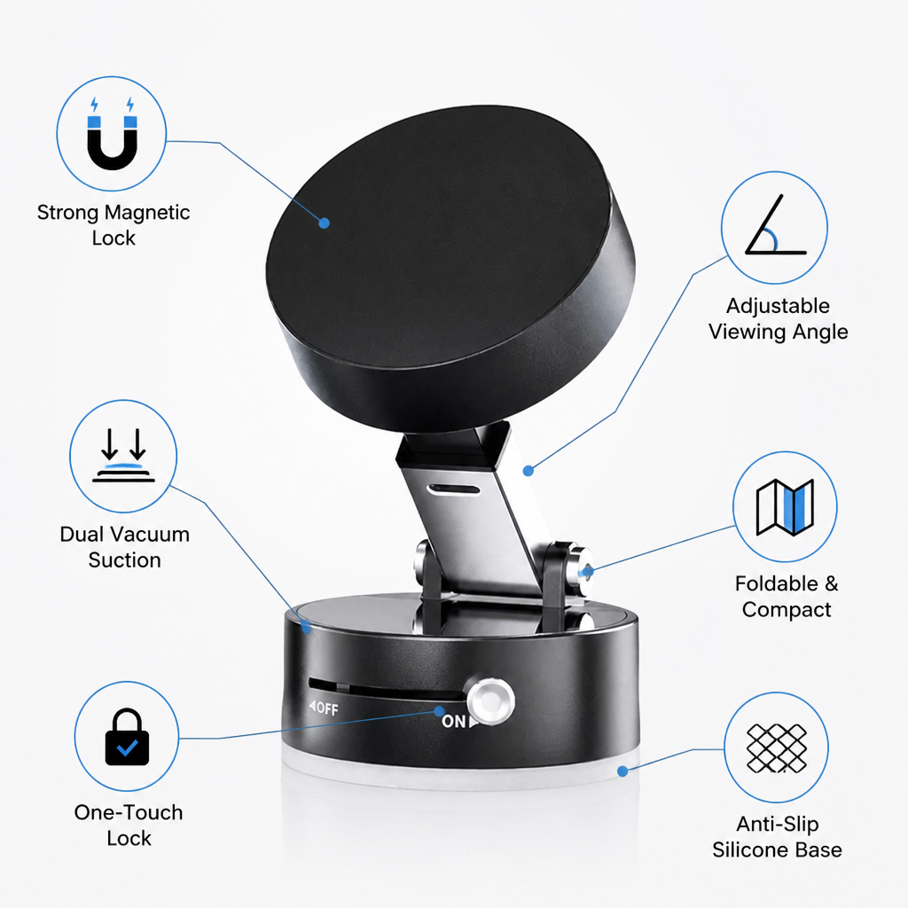 VevoMag | Lock Your Phone Instantly and Live Hands-Free with Unshakable Confidence | elesira