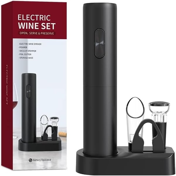 VinAura 6-in-1 Wine Ritual Master | Oppnå uanstrengt eleganse og perfekte skjenkinger hver gang | elesira