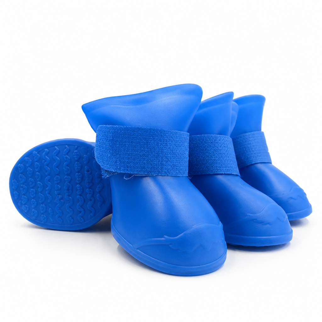 Waterproof & Anti-Slip Dog Boots With Adjustable Strap | elesira