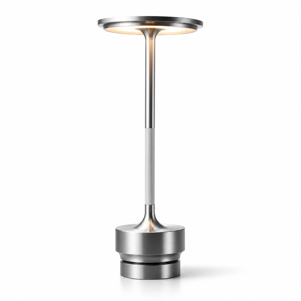 Wireless USB Rechargeable Dimmable Table Lamp | elesira