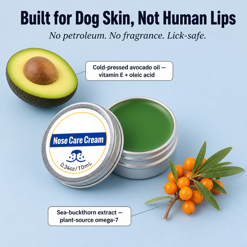VeluraPaw | Restore His Crusty "Old-Man Nose" to Smooth, Healthy Black | elesira